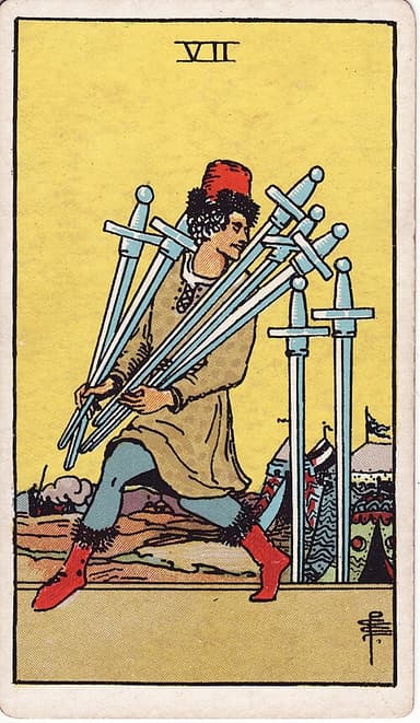 Siete de Espadas